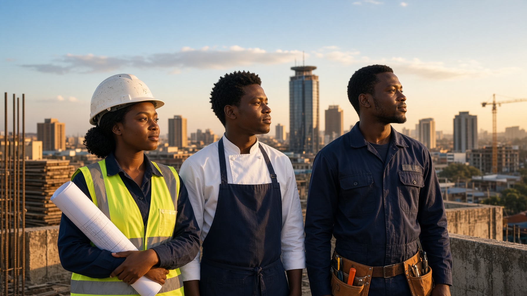 Young Kenyan tradespeople ready for overseas work